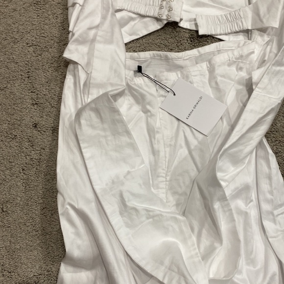 Karina Grimaldi summer solid dress - Picture 7 of 9